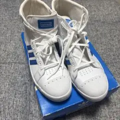 【新品未使用】552636TNNS HI 白×青メッシュハイカット29.0㎝