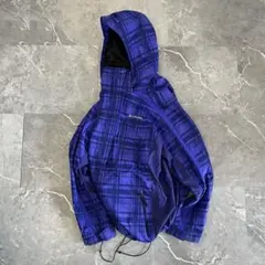 00s Columbia shell jacket y2k テック系 チェック