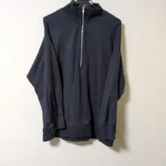 最終お値下げ　JEANASIS ハイZIPウラケプルオーバー