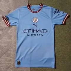 マンチェスターシティ 22/23 ユニフォーム ホーム 半袖 US XSサイズ