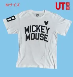 ユニクロ　ミッキーマウス 28番　M　Tシャツ　UNIQLO