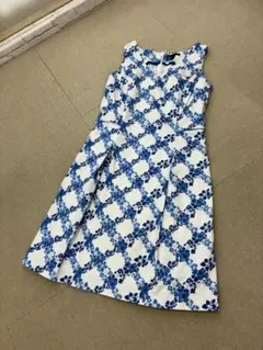 （L08147）トミーヒルフィガー　花柄　ノースリーブ　ワンピース　フラワー　8