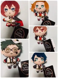 ツイステ マスコット ぬいぐるみ プライズ ハーツラビュル セット