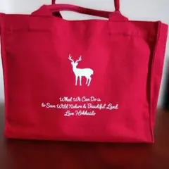 赤色トートバッグ TNOC　xJALコラボ