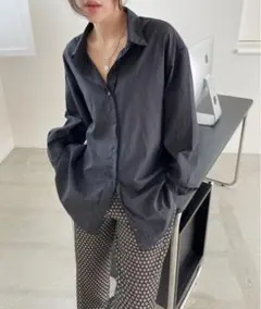 Didot.showroom ナイロンベーシックシャツ