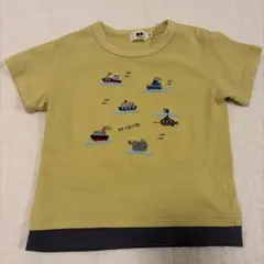 KP ケーピー 半袖Tシャツ 100 刺繍 船 クルーズのサムネイル