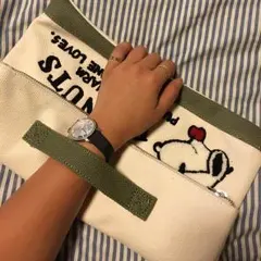 スヌーピー★クラッチバッグ 2way