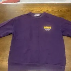 BEN DAVIS 紫 トレーナー バックプリント