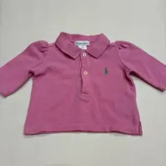 Ralph Lauren ピンクポロシャツ 9M ベビー キッズ