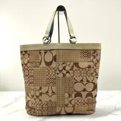 COACH Patchwork Bucket ShoulderBag 12213 - メルカリ