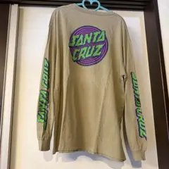 SANTA CRUZ 長袖カットソー ベージュ XLサイズのサムネイル