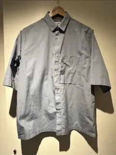 JIL SANDER 19ss コットンポプリンボクシーシャツ パッチポケットのサムネイル