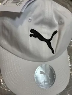 PUMA ESS キャップ ホワイト