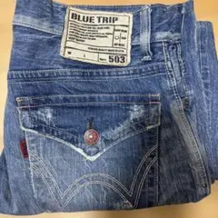 EDWIN BLUE TRIP 503 デニムパンツ ジーンズW88