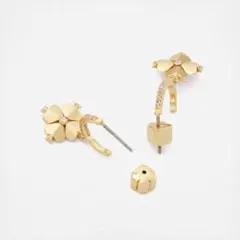 ケイトスペード　ピアス　レガシー ロゴ スペード フラワー ハギー