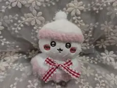 スタイとケープのセット　ちいかわおすわりぬいぐるみ　ぬいぐるみ向け　ぬい服