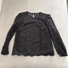 GU レース トップス ブラウス