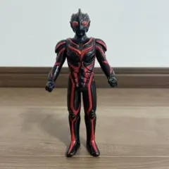 ☆ソフビ　BANDAI ウルトラ怪獣シリーズ500 ダークザギ　ライブサイン有☆のサムネイル