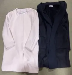 レディース 冬物コート 2着セット