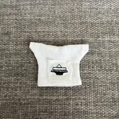 オビツ11 ドール用 ミニチュア Tシャツ ホワイト