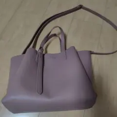 LANOE 薄ピンク ショルダーバッグ