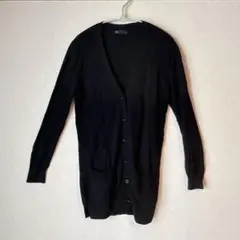【ギャップ】　レディース　ロングカーディガン　ポケット　長袖　タイト