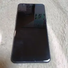 【USED】FREETEL スマートフォン ブラック ケース付き