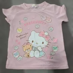 Hello Kitty Tシャツ 110サイズ ピンク