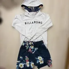 BILLABONG ラッシュガードとショートパンツセット 110