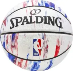 SPALDING バスケットボール7号 NBAロゴ マーブル