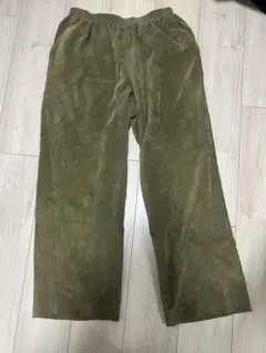 alfred dunner コーデュロイパンツ オリーブ
