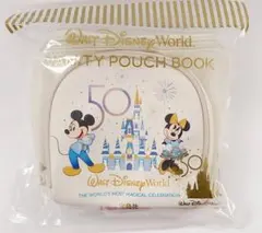 ウォルトディズニーワールド　50周年記念　バニティポーチ