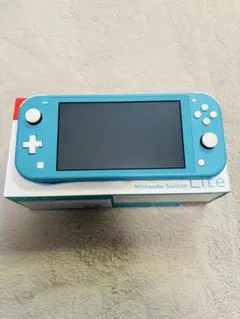 Nintendo Switch Lite ターコイズ　充電器•箱付き