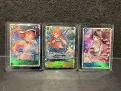 ワンピースカード ナミ SRパラレル　SRおまけ