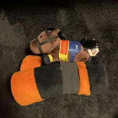 サラブレッドコレクション　ぬいぐるみ付きブランケット3 キタサンブラック