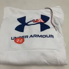 訳あり品　アンダーアーマー　パーカー　白