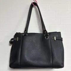【A4対応】ダイアナ DIANA トートバッグ ビジネスバッグ 通勤　ブラック
