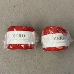 ZERO 毛糸 2玉セット レッド