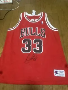90s Champion NBA ブルズ ピッペン #33 ゲームシャツ 48 - メルカリ