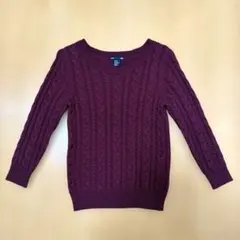 H&M エンジ　ワインレッド　レディースセーター　XS