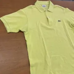 ［LACOSTE ］イエロー ポロシャツ サイズ4
