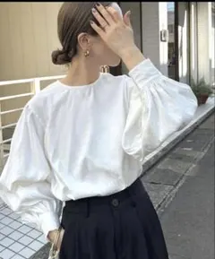 SELECTMOCA by son ボリュームスリーブブラウス