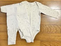 オーガニックコットンロンパース