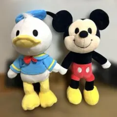 ディズニー　ミッキーマウス&ドナルドダックnuiMOs　ぬいもーず　ぬいぐるみ