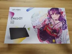 ほぼ新品 XP-PEN Deco01 v2 ペンタブレットのサムネイル