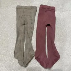 ベビータイツ　2色セット　85センチ