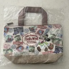 新品未使用品 東京ディズニーシー フード＆ワインフェスティバル ランチバッグ