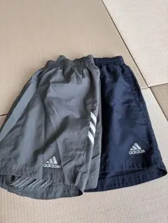 adidas メンズ ショートパンツ 2枚セット