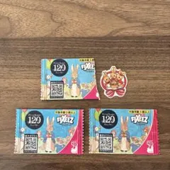 【非売品】ピーターラビット フィクシーズ シール/アイロン ワッペン ダイソー