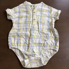 tete a tete チェック柄ロンパース サイズ80